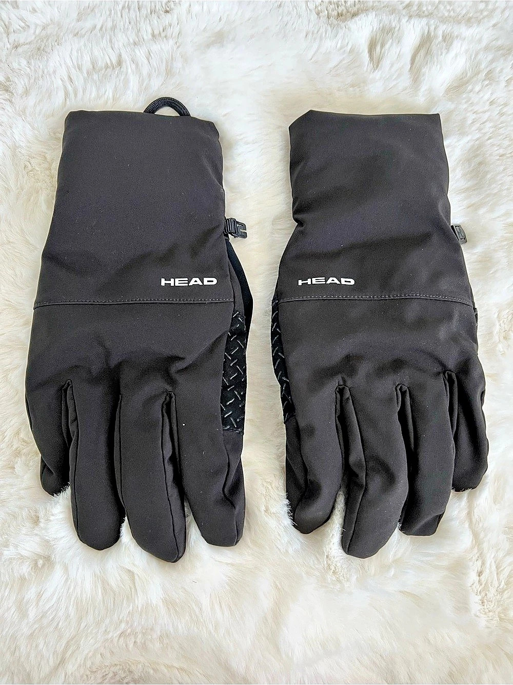 HEAD Men's Waterproof Hybrid Gloves Black #206